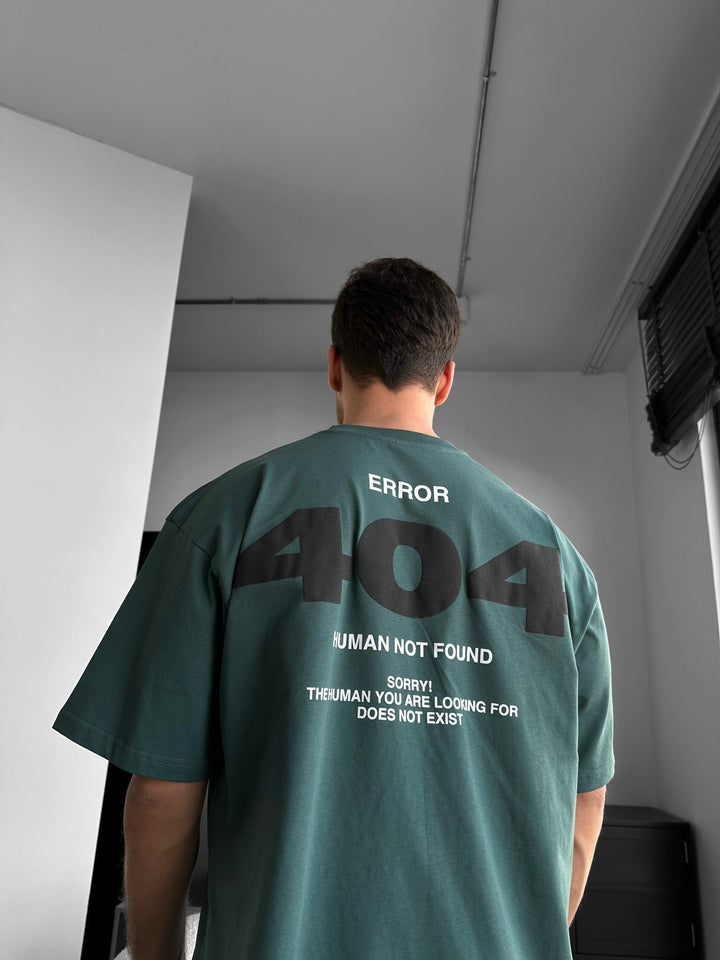 Oversize 404 T-shirt - Khaki