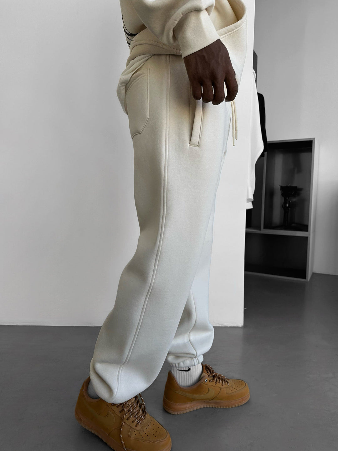Basic Jogger - Beige