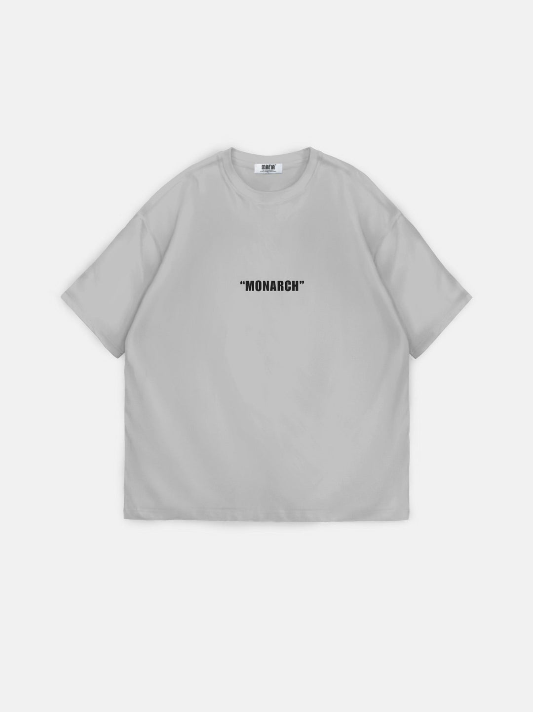 Oversize Monarch T-Shirt - Grå och Vit