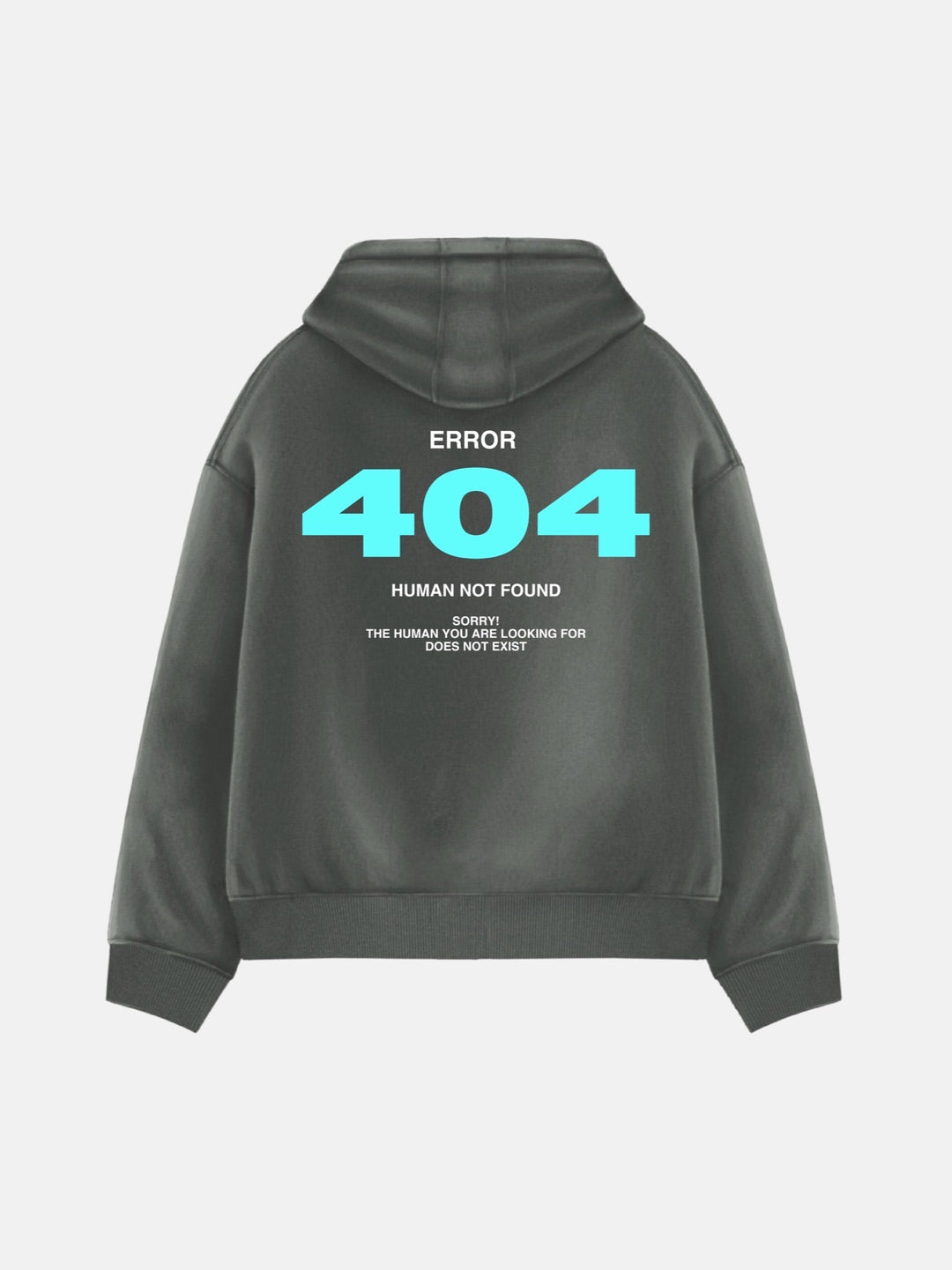 Oversize 404 Hoodie - Antracit