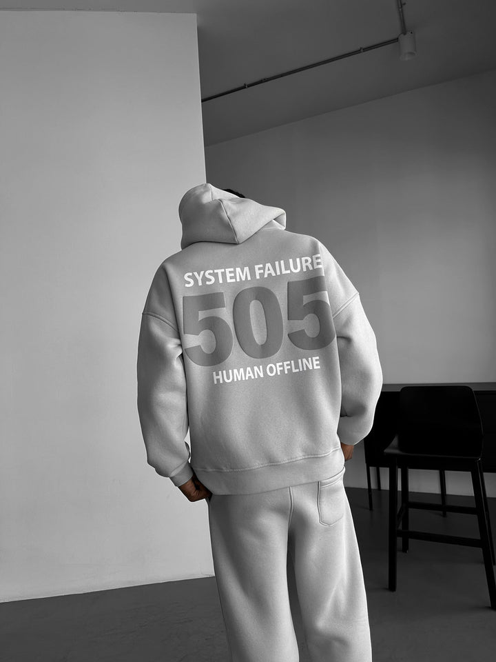 Oversize 505 Hoodie - Grå