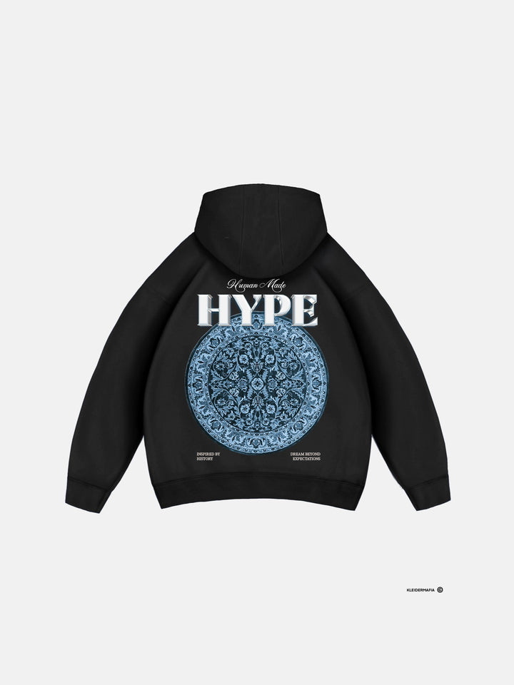 Oversize Hype Hoodie - Svart