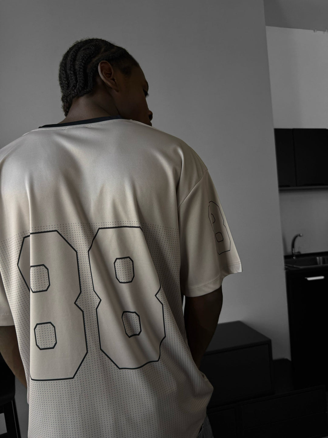 Oversize Varsity Mafia T-Shirt - Sten