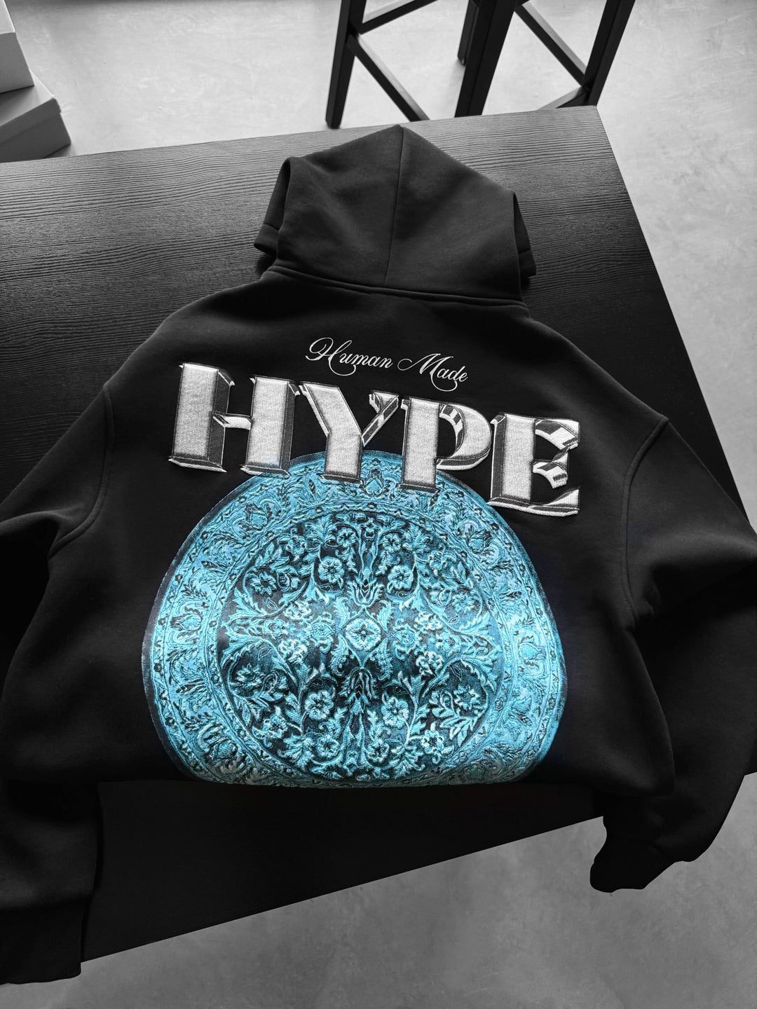 Oversize Hype Hoodie - Svart