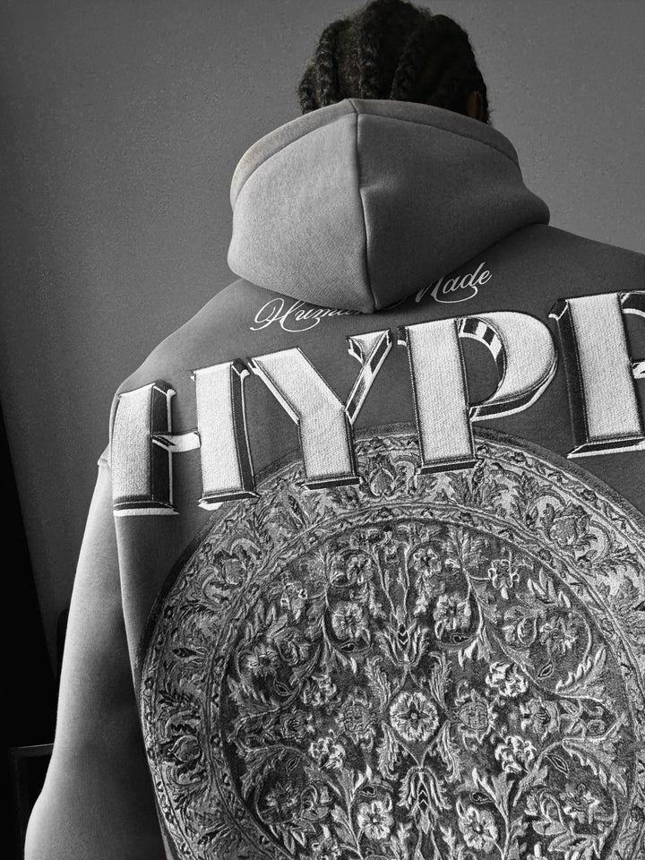 Oversize Hype Hoodie - Antracit