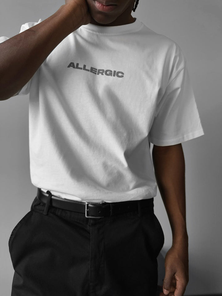 Oversize Allergisk T-Shirt - Ecru