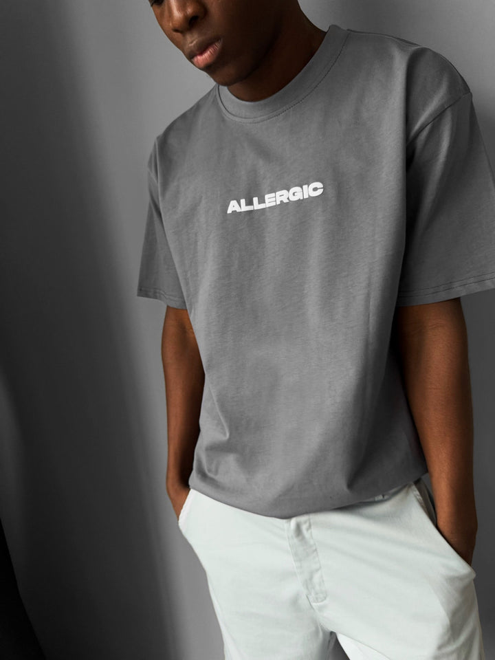 Oversize Allergisk T-Shirt - Antracit