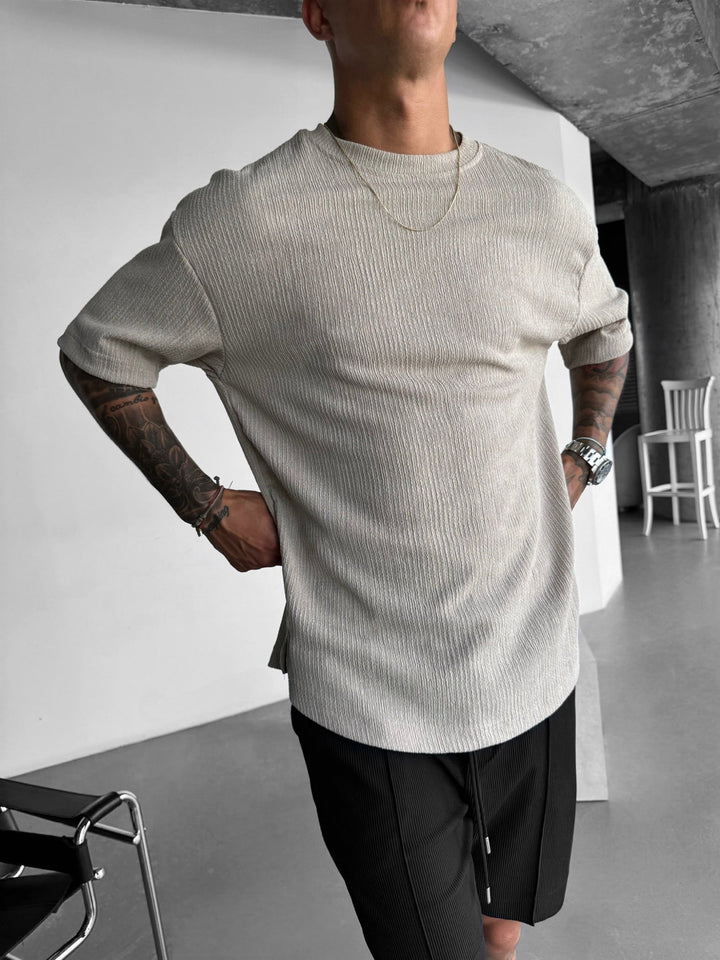 Oversize Crepe T-shirts - Sten