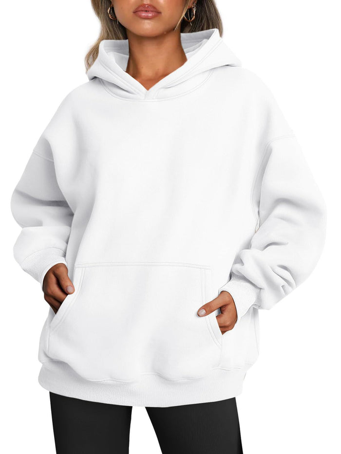 Tyra | Oversize hoodie med fleecefoder och känguruficka