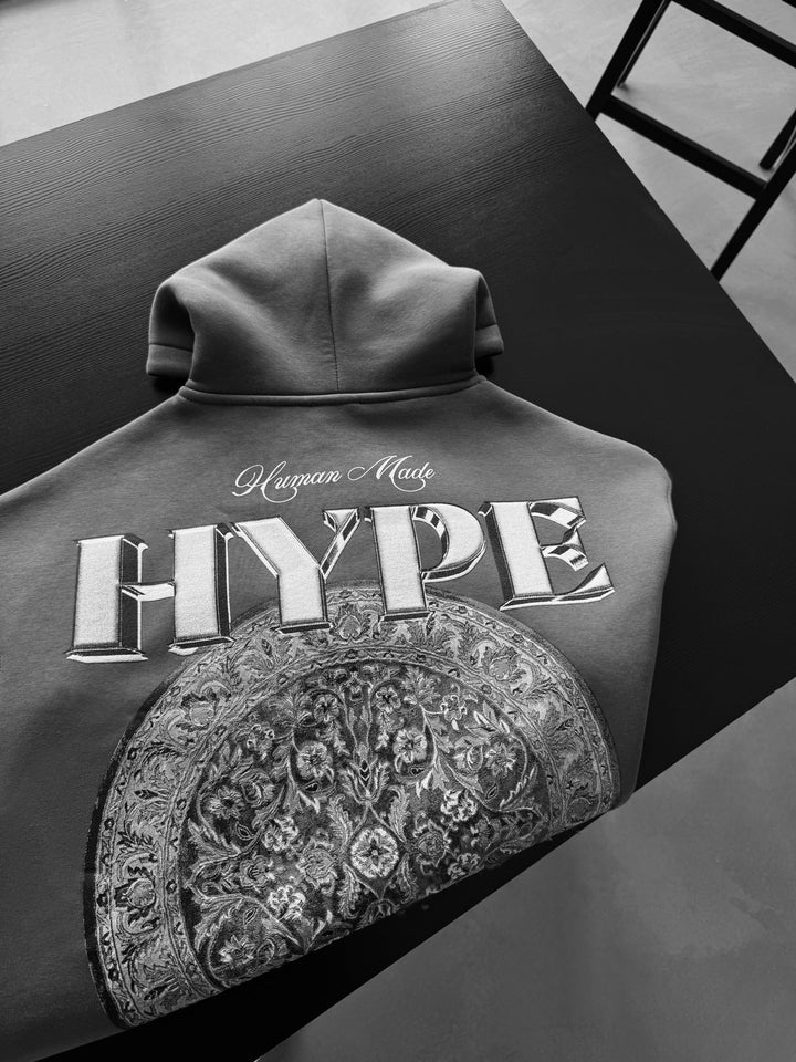 Oversize Hype Hoodie - Antracit