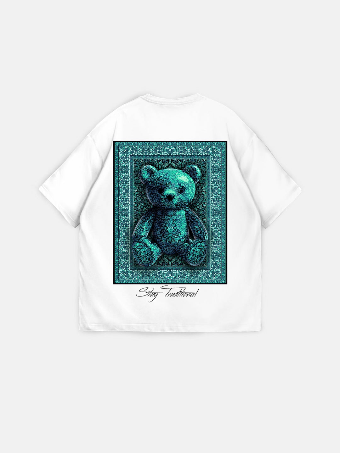 Oversize Stay Traditionell T-shirt - Ecru