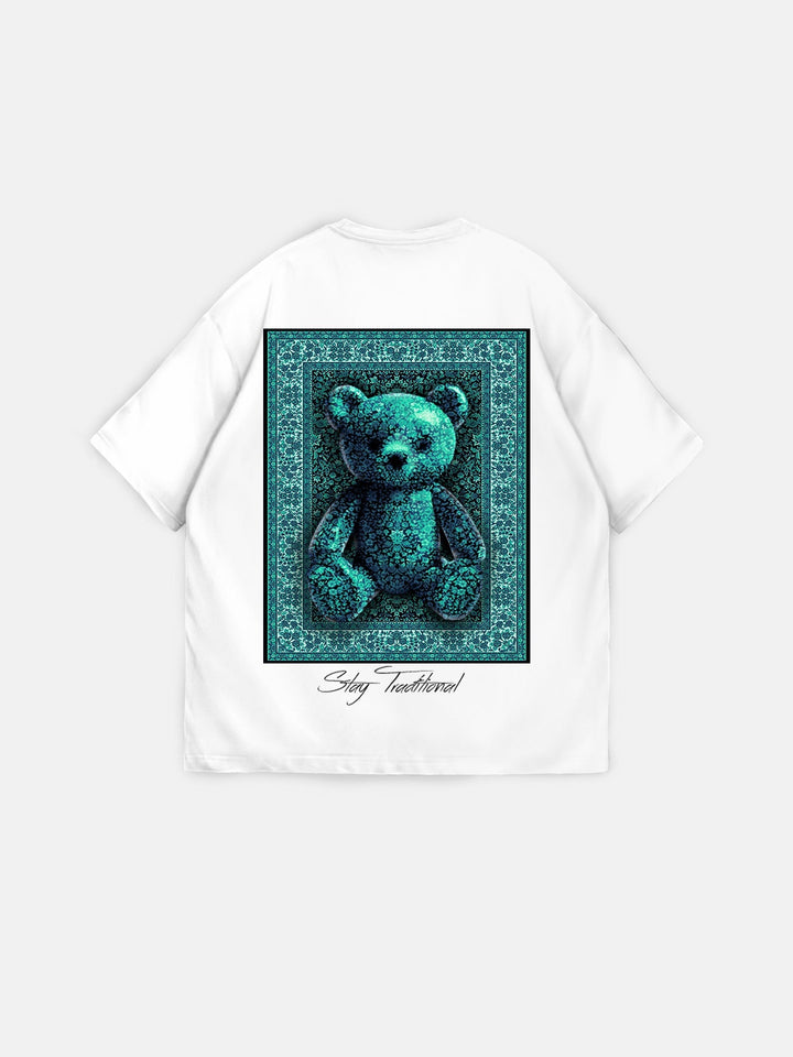 Oversize Stay Traditionell T-shirt - Ecru