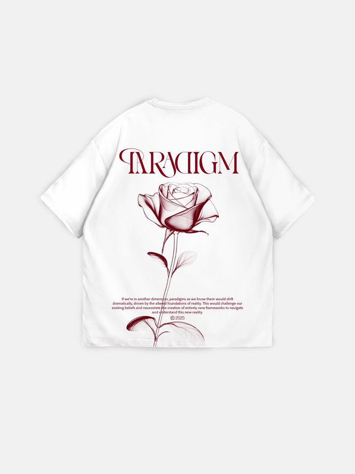 Oversize Paradigm T-Shirt - Ecru