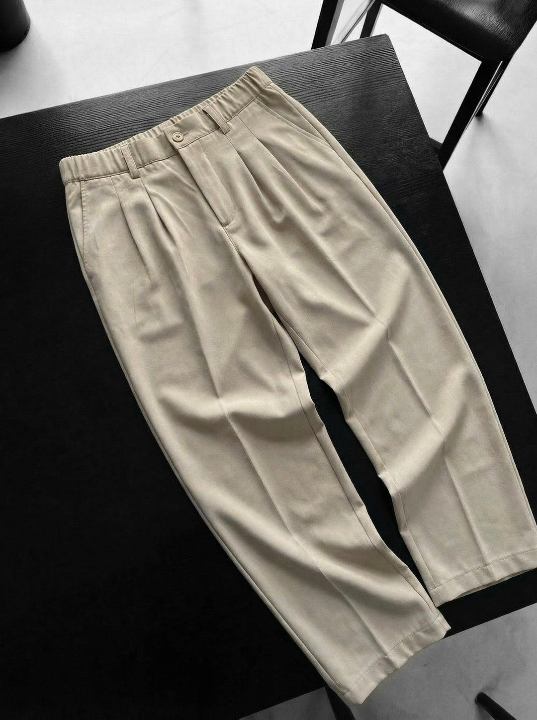 Baggy Chino Byxor - Beige