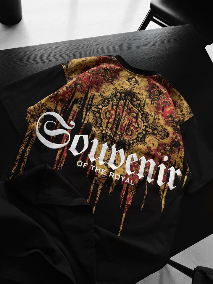 Oversize Souvenir T-shirt - Svart