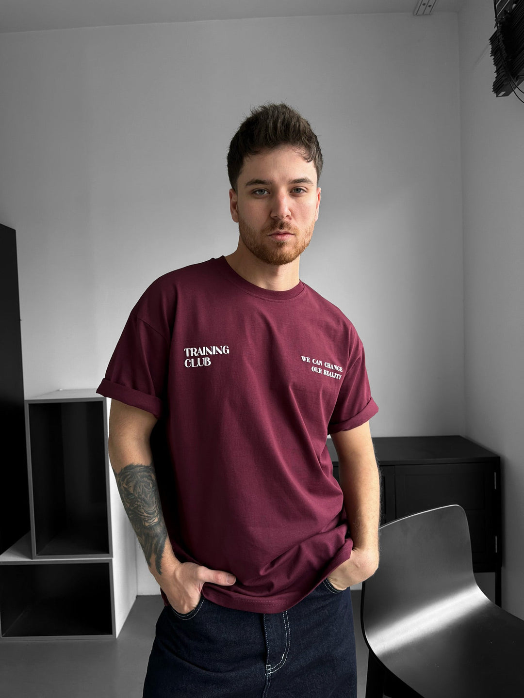 Oversize Träningsklubb T-Shirt - Port Royale