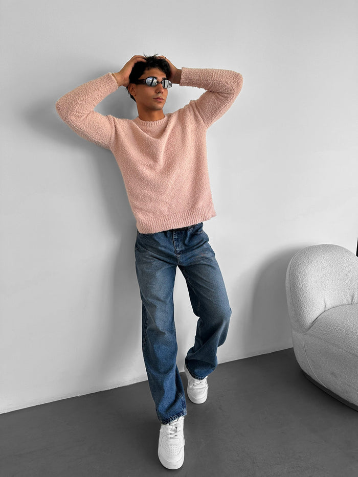 Relax Baggy Fit Jeans - Mörkblå