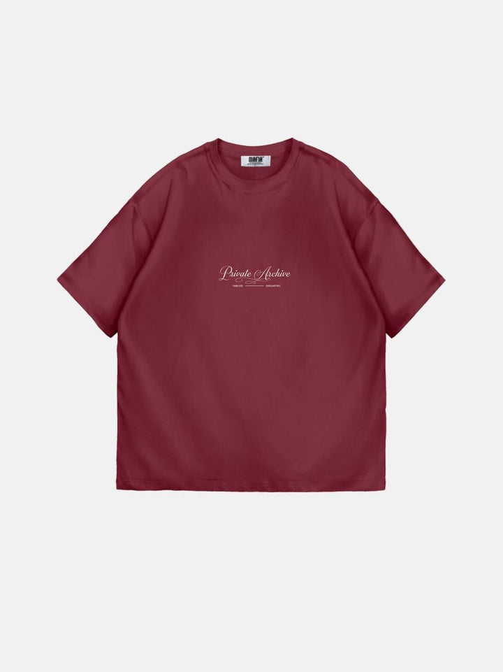Oversize Privat Arkiv T-Shirt - Port Royale