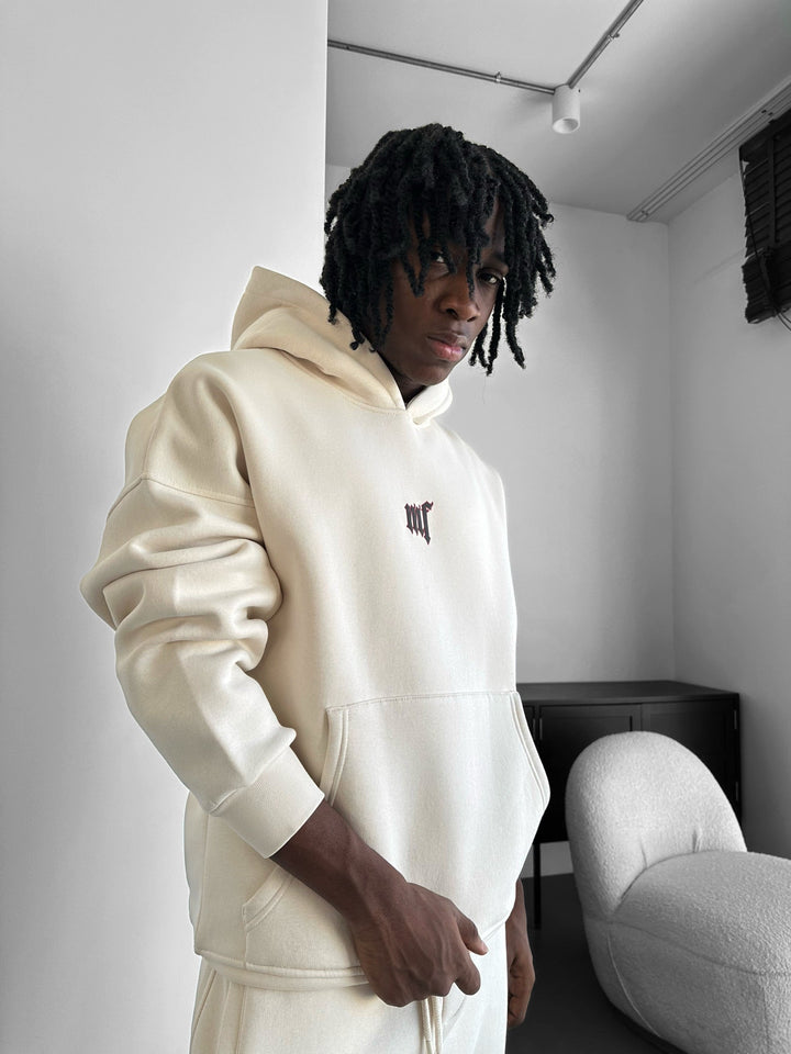Oversize EX Hoodie - Beige