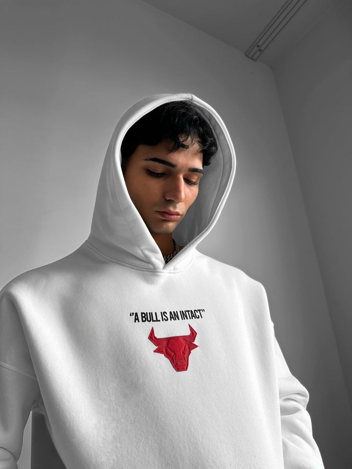 Oversize Bull Hoodie - Off White
