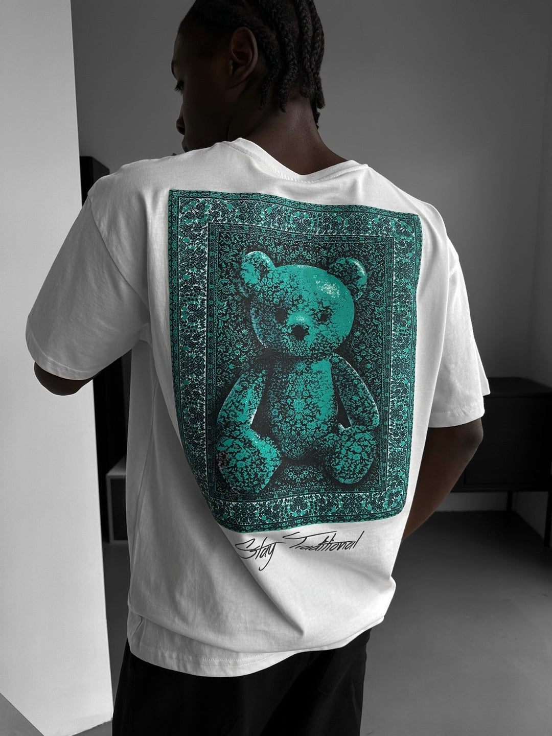 Oversize Stay Traditionell T-shirt - Ecru