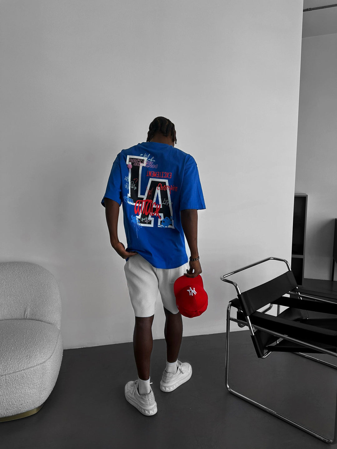 Oversize L.A T-shirt - Saks