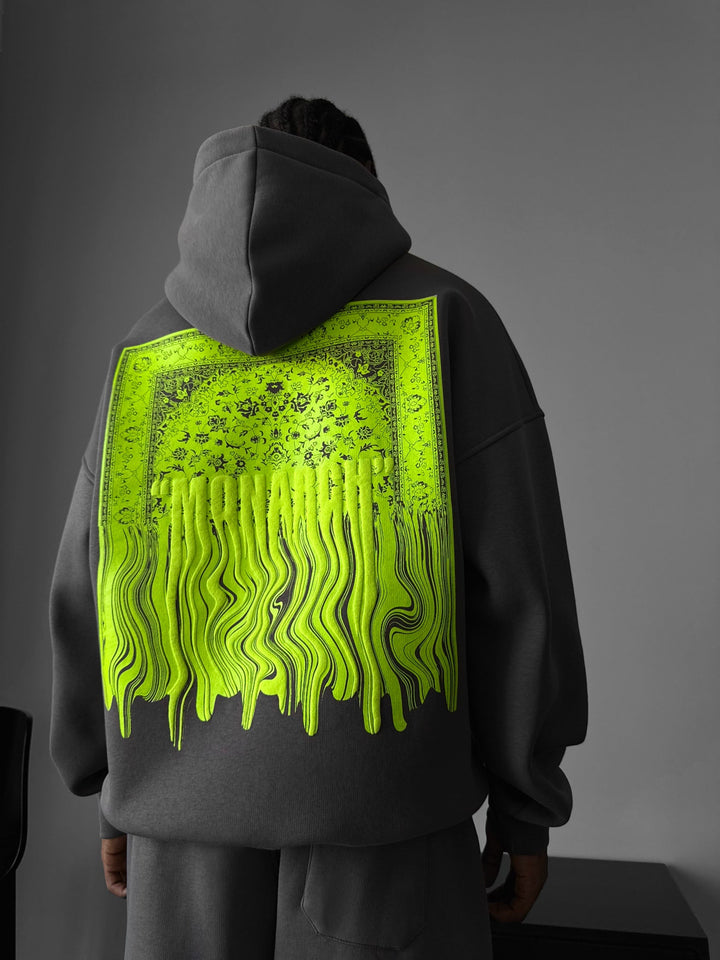 Oversize Monarch Hoodie - Antracit
