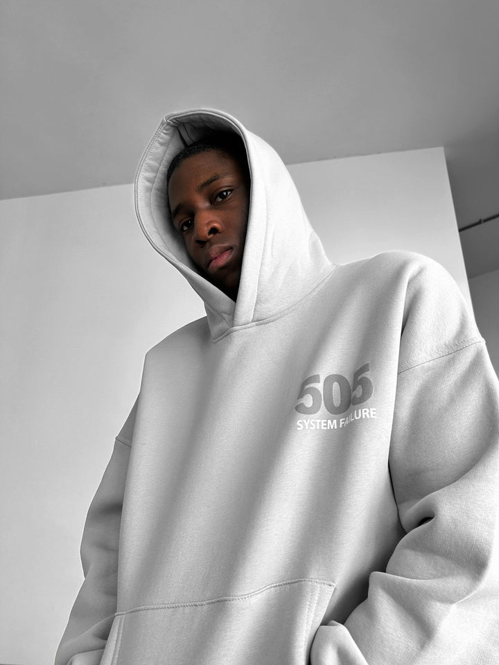 Oversize 505 Hoodie - Grå