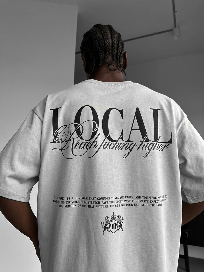 Oversize Lokal T-shirt - Grå