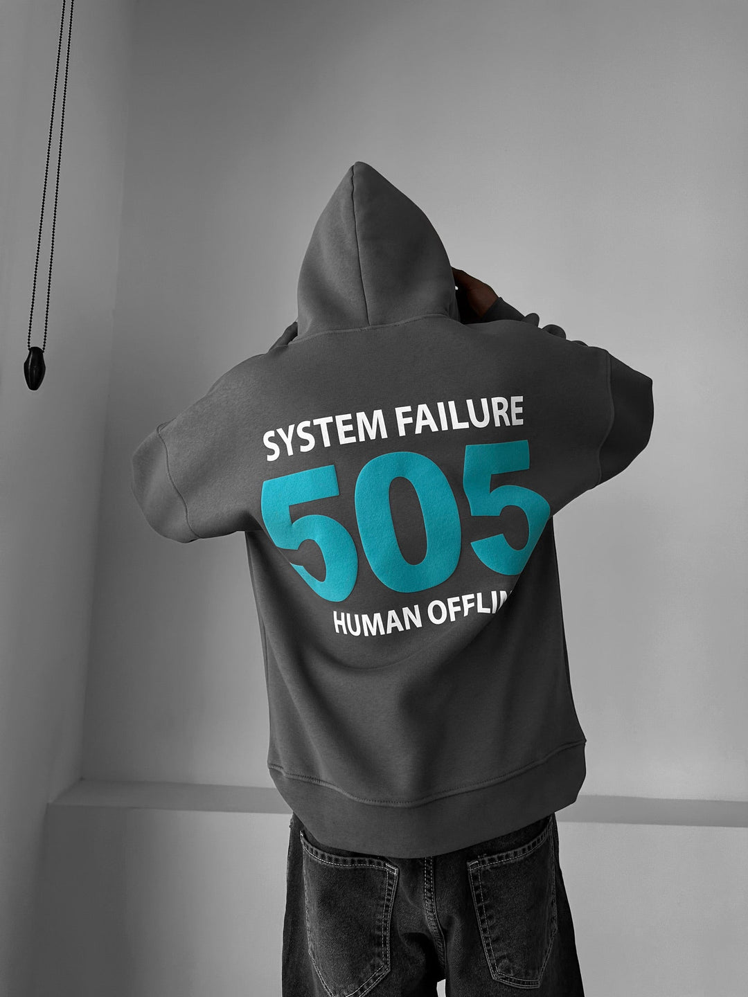 Oversize 505 Hoodie - Antracit