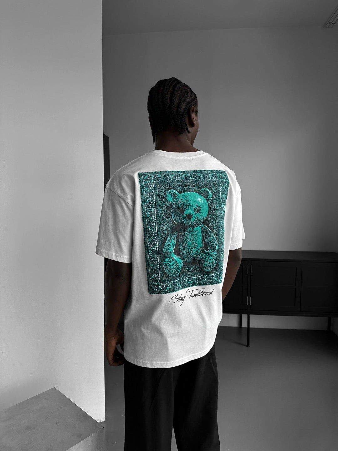 Oversize Stay Traditionell T-shirt - Ecru