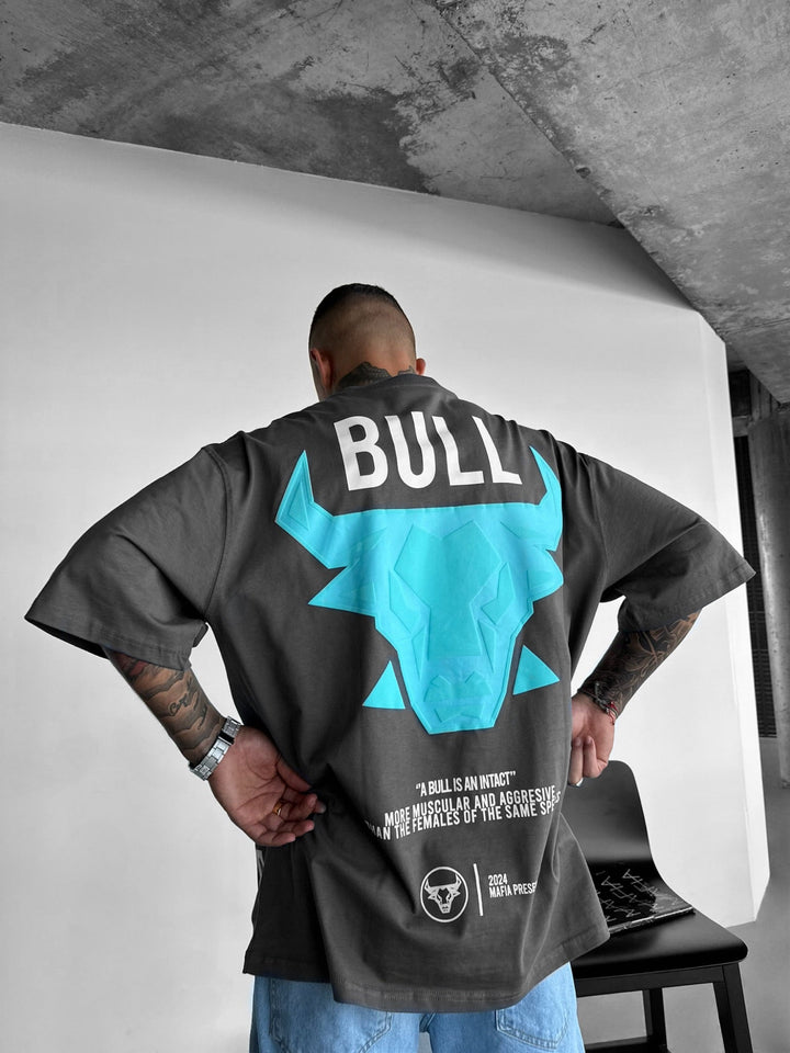 Oversize Bull T-shirt - Antracit