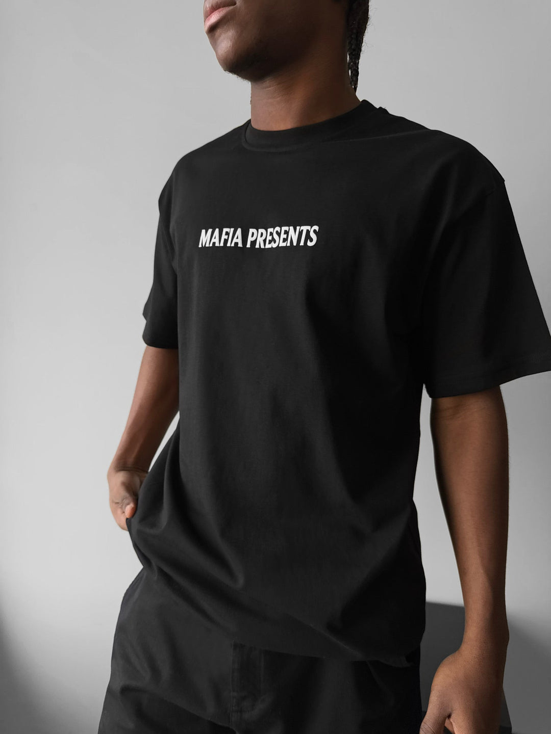 Oversize Creatures T-shirt - Svart