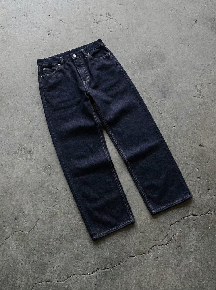 Relax Baggy Jeans - Mörkblå