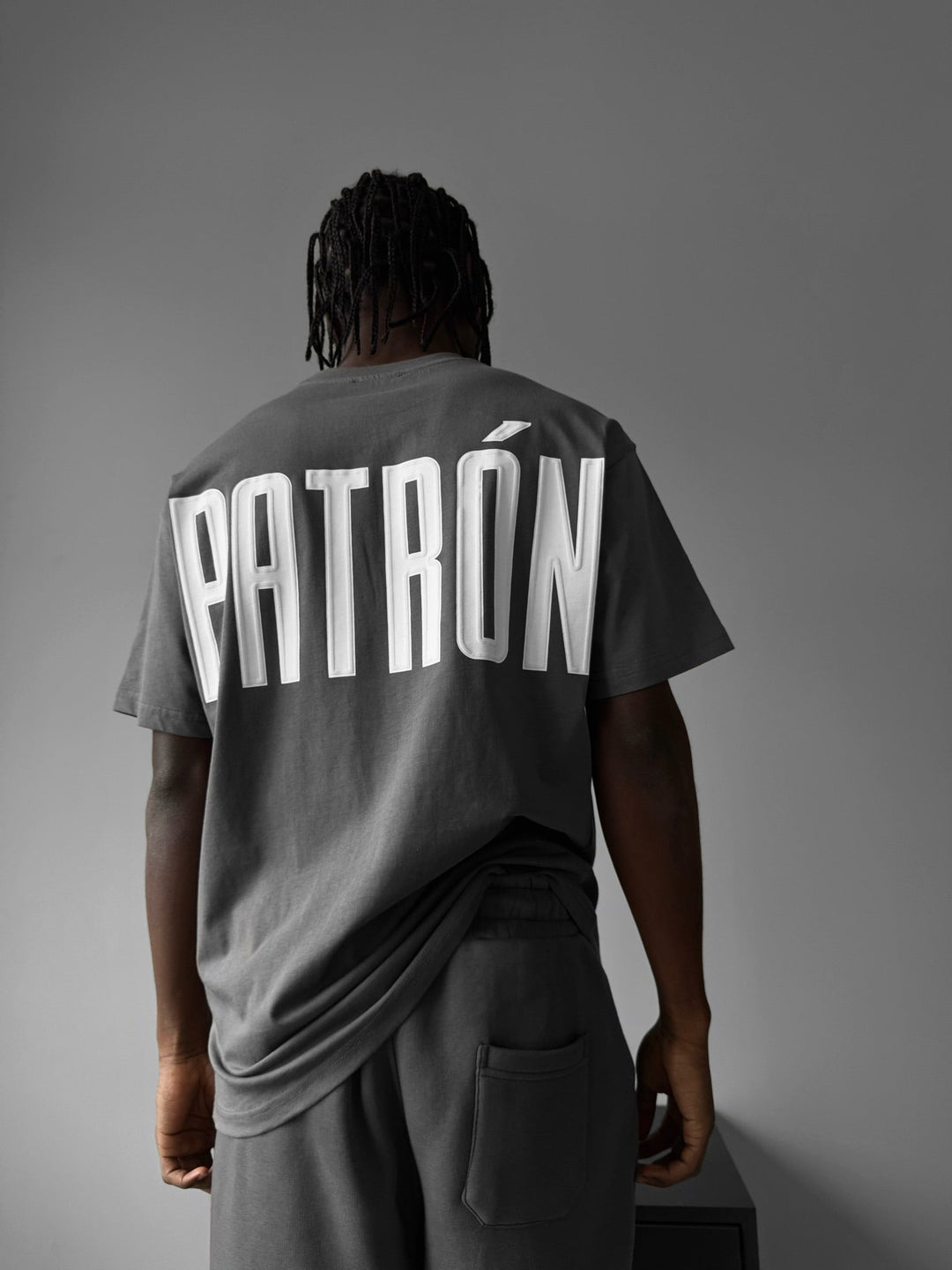 Oversize Patron T-shirt - Antracit