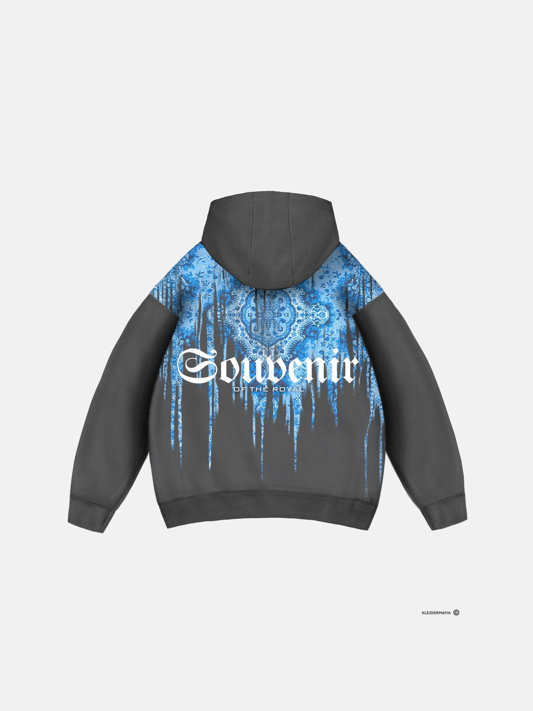 Oversize Souvenir Hoodie - Antracit