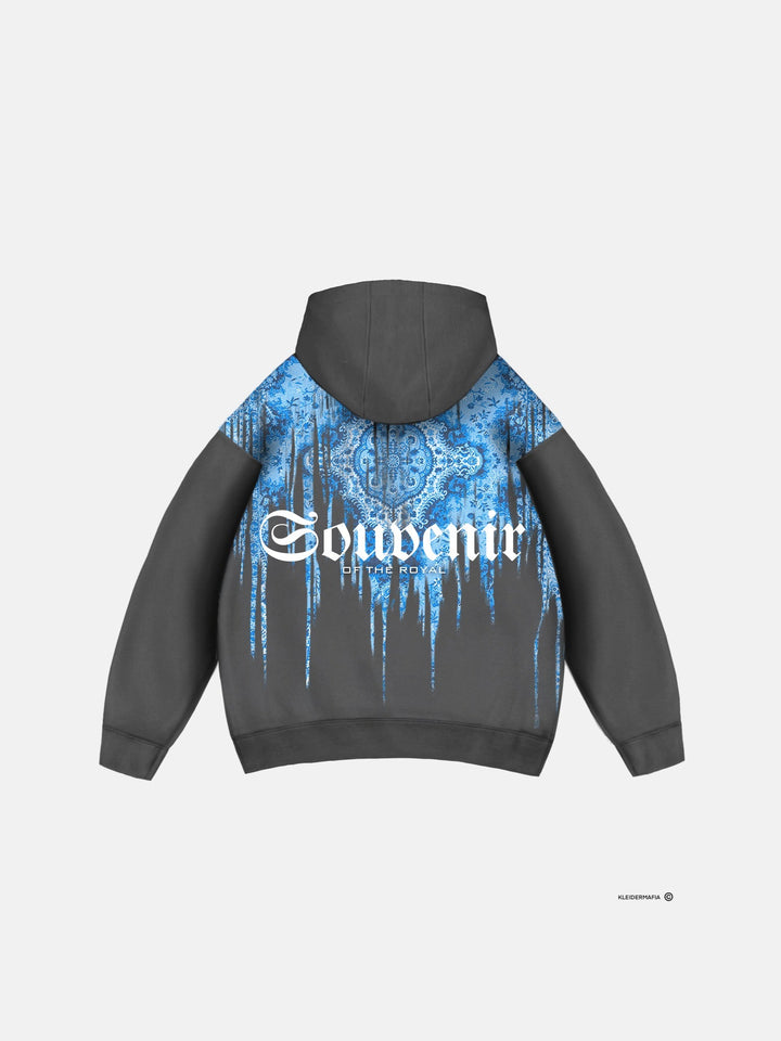 Oversize Souvenir Hoodie - Antracit