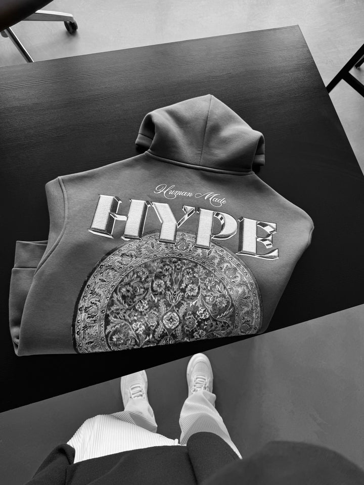 Oversize Hype Hoodie - Antracit