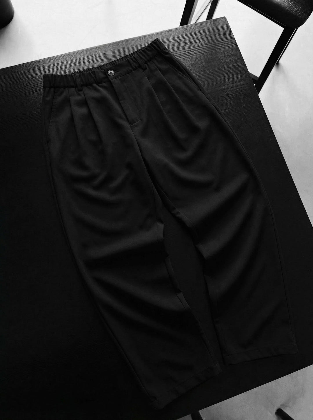 Baggy Chino Byxor - Svart