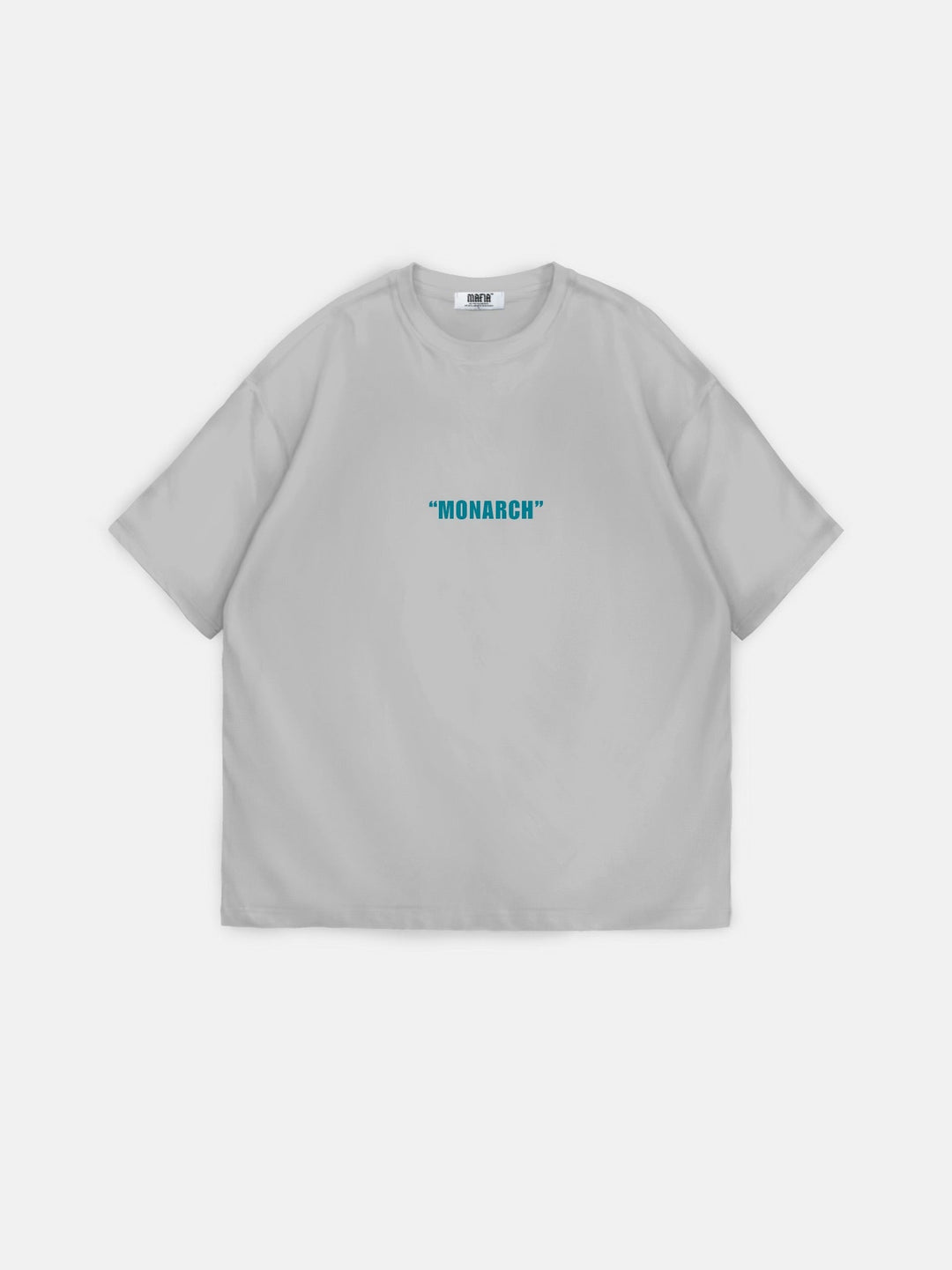 Oversize Monarch T-shirt - Grå och Blå