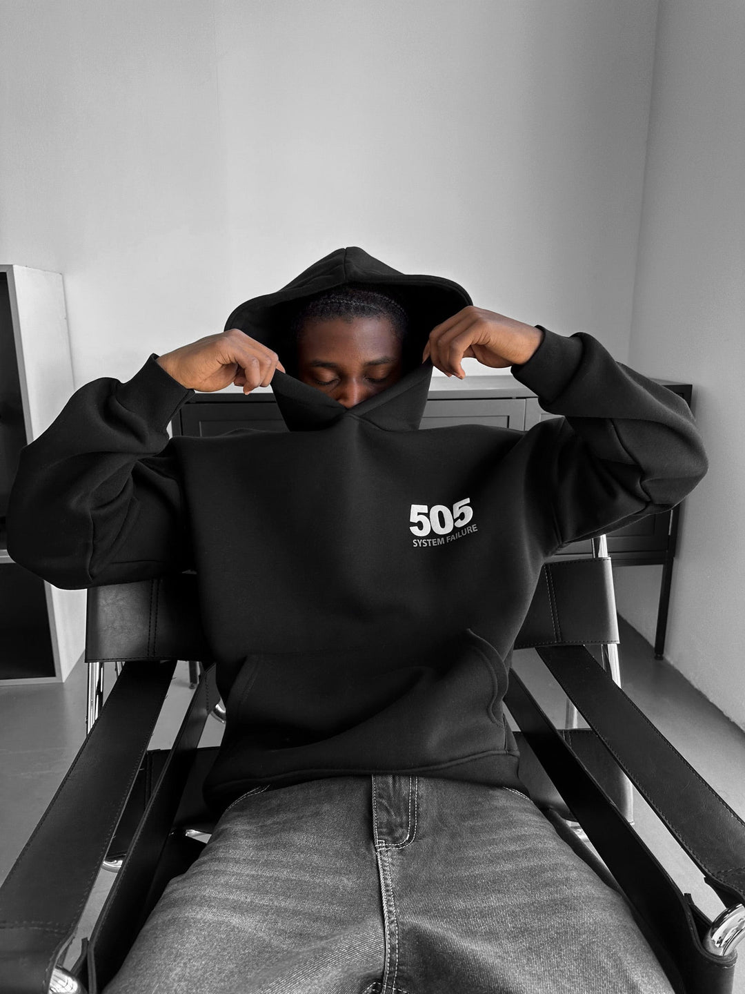 Oversize 505 Hoodie - Svart