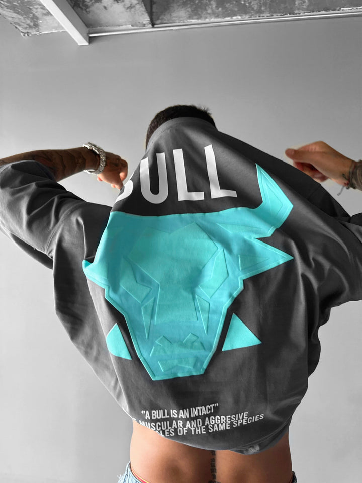 Oversize Bull T-shirt - Antracit