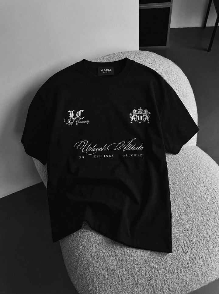 Oversize Lokal T-shirt - Svart