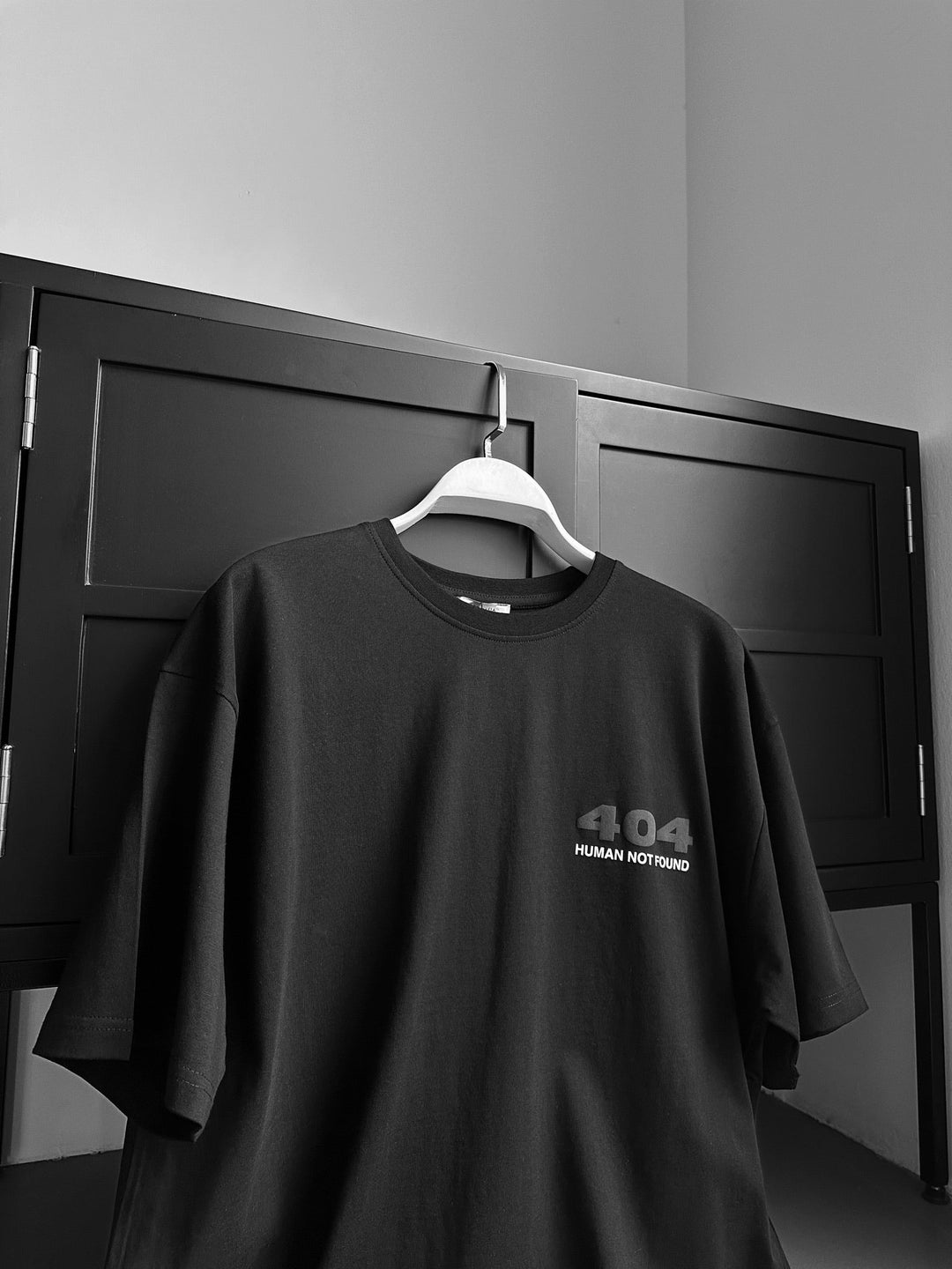 Oversize 404 T-shirt - Svart