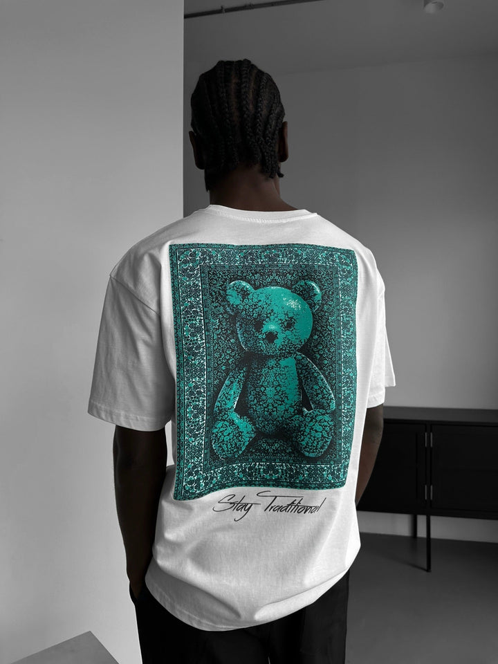 Oversize Stay Traditionell T-shirt - Ecru