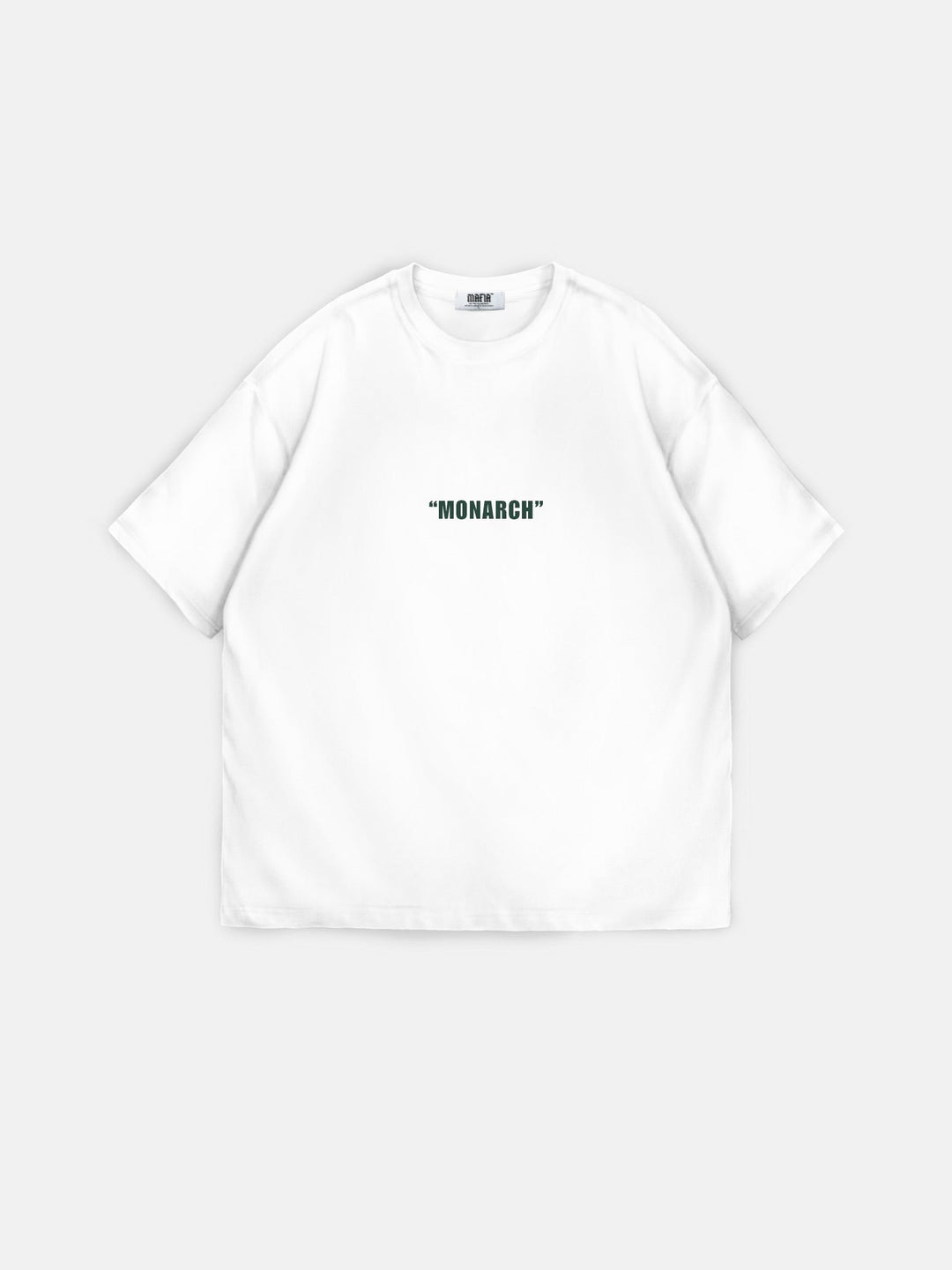 Oversize Monarch T-Shirt - Ecru och Grön