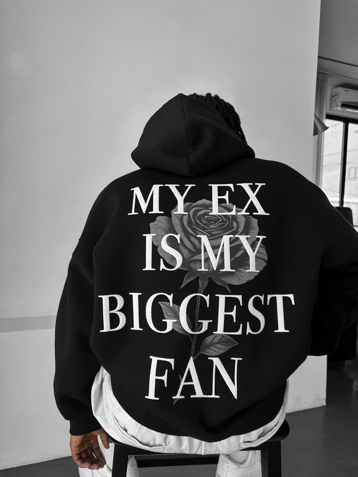 Oversize EX Hoodie - Svart