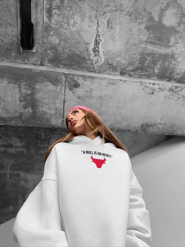 Oversize Bull Hoodie - Off White