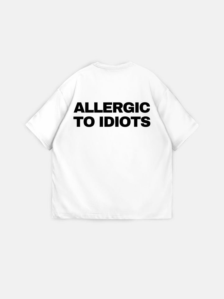 Oversize Statement T-shirt - Ecru