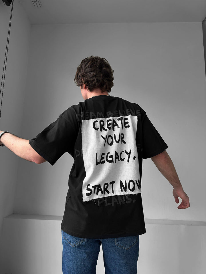 Oversize Legacy T-shirt - Svart